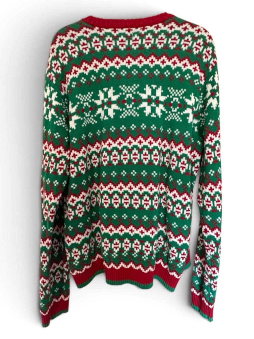 Buzzard Bay Men's UGLY CHRISTMAS SWEATER ALERT Size XL - Picture 2 of 8